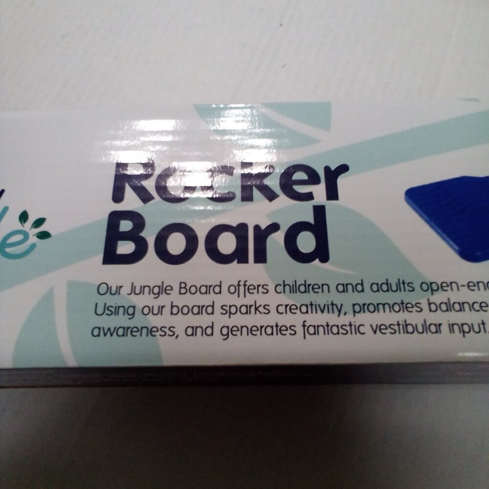Sensory Jungle Rocker Board Occupational Physical Therapy Balance Kids Adults - Picture 6 of 15